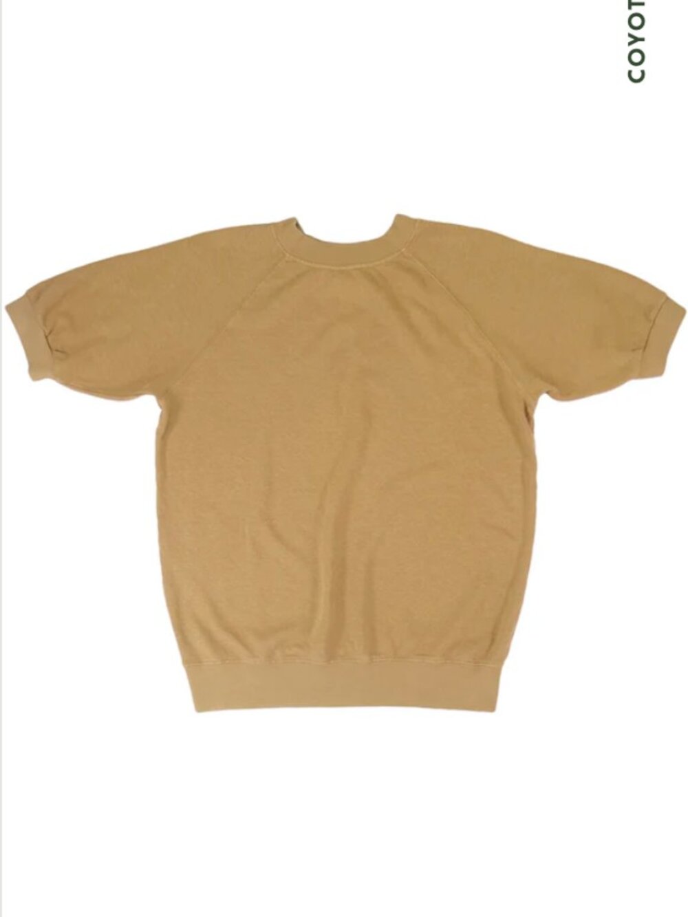 Jungmaven Short Sleeve Raglan Fleece Sweatshirt